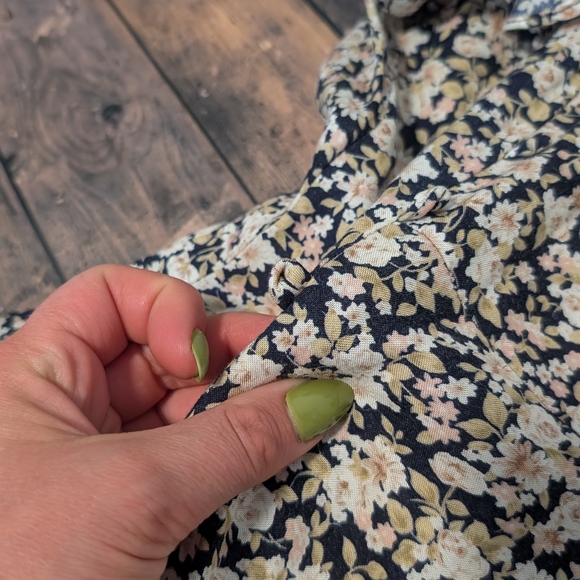 Vintage 90s Floral Amy Byer Dress - Picture 3 of 7